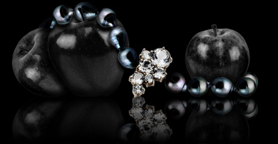 kettenschließe weißgold topase